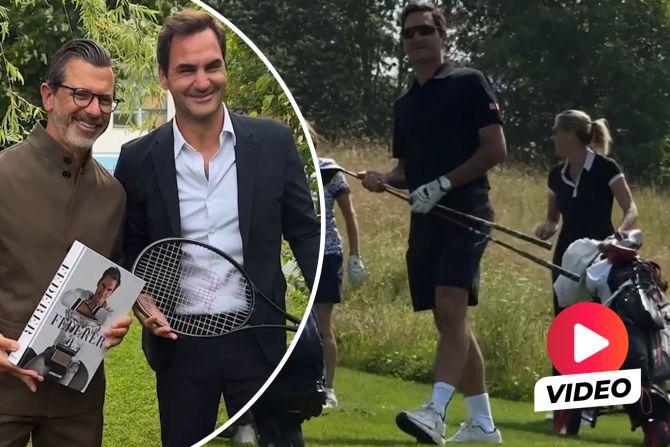Roger Federer Caminada Golf