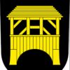 Wappen gelb Tor schwarz