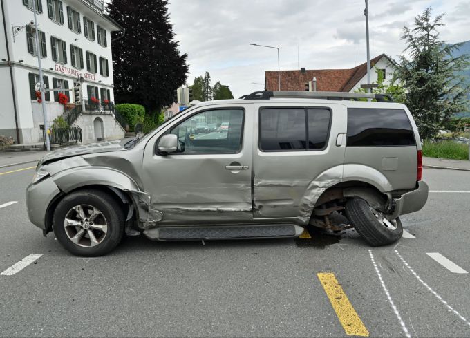 An den beiden Fahrzeugen entstand Sachschaden. Sachschaden