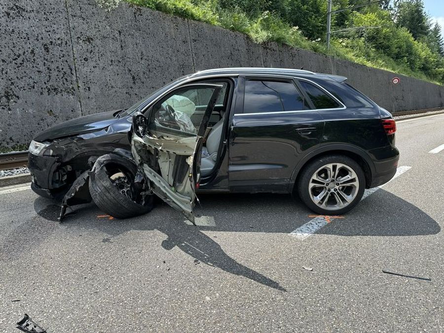 An den Fahrzeugen entstand Sachschaden.