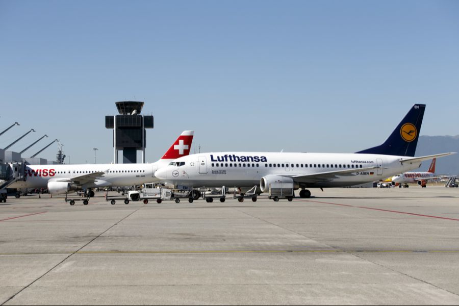 Die Swiss gehört zur Lufthansa Gruppe.
