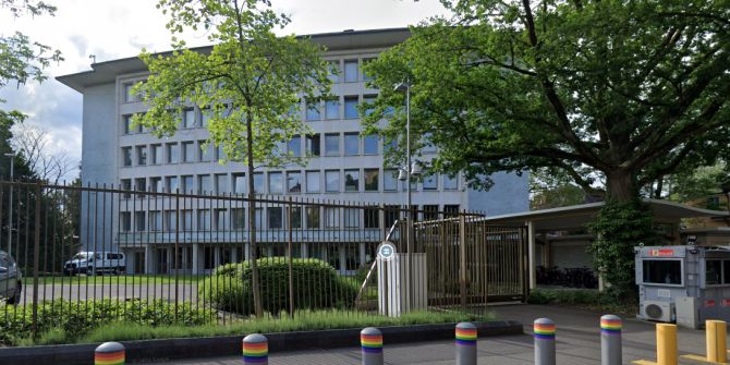 US-Botschaft Bern Umbau Lärm