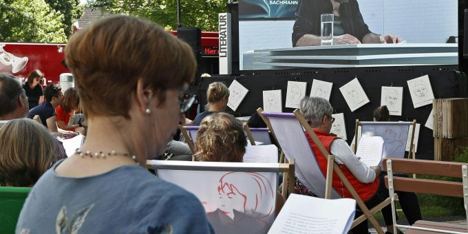 Beim Bachmann-Preis wird vor Publikum und einer strengen Jury gelesen. (Archivbild) Bachmann-Preis