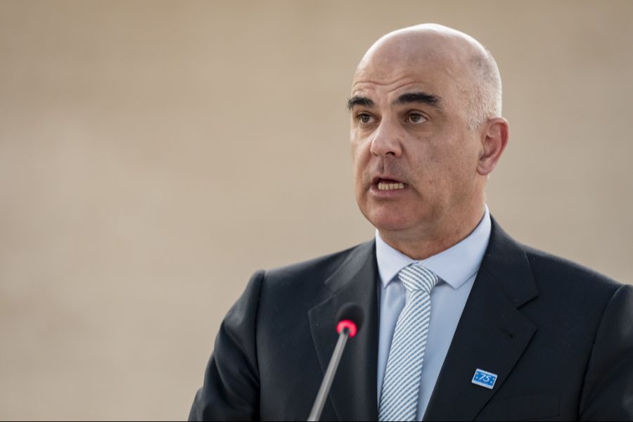 Im Jahr zuvor war es Alain Berset.