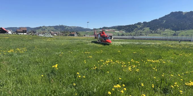 Gross SZ - Pilotin (40) bei Gleitschirmunfall erheblich verletzt