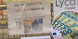 Wegen Falschgeld - Berner K-Kiosk führt Noten-Verbot ein