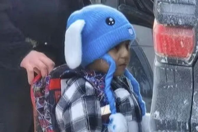 Minnesota ICE Fünfjähriger Bub