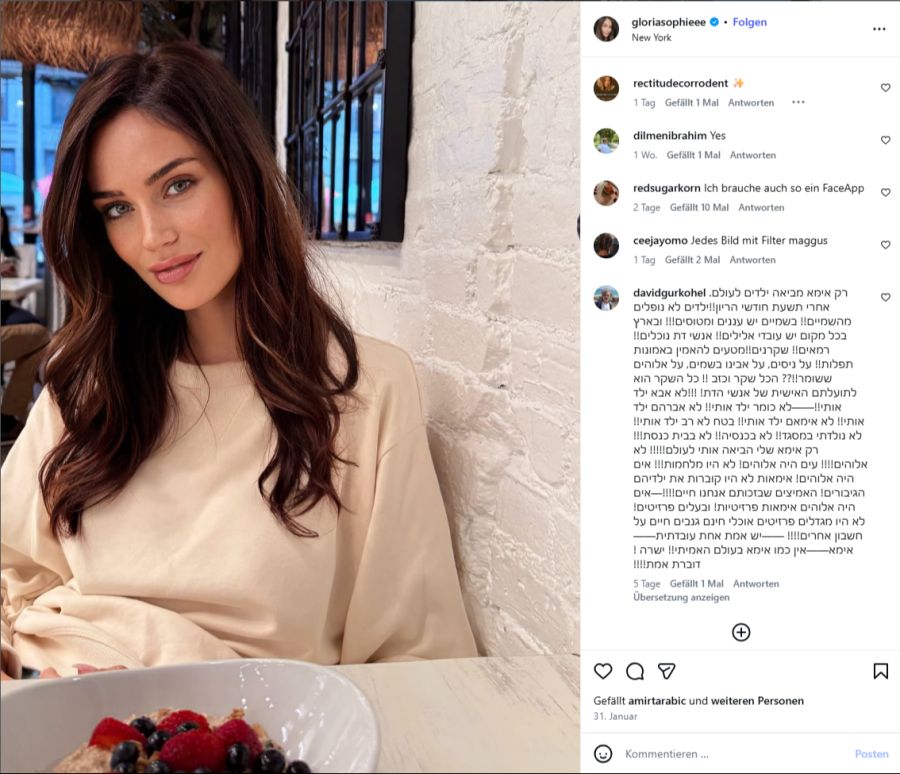 In einigen Medien ist die Rede von «Liebe».