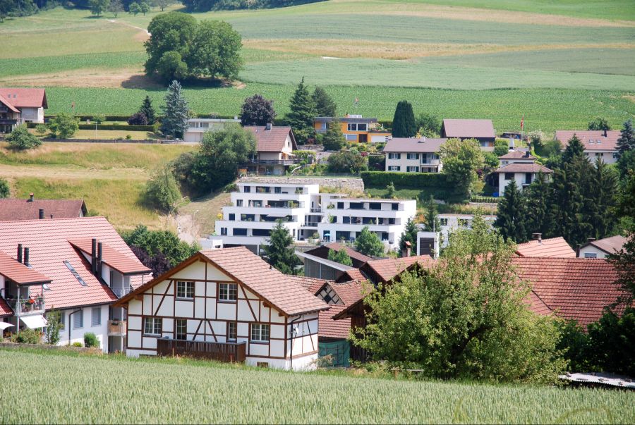 Im idyllischen Siglistorf AG kam es zu einem Bau-Streit.