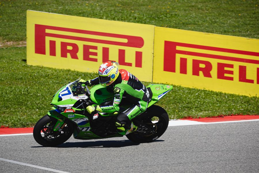 Dominique Aegerter Kawasaki Supersport-WM