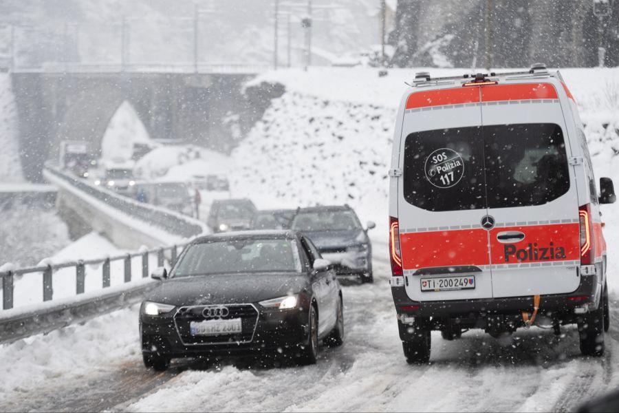 Viel Neuschnee wird vor allem im Tessin erwartet. (Archivbild)
