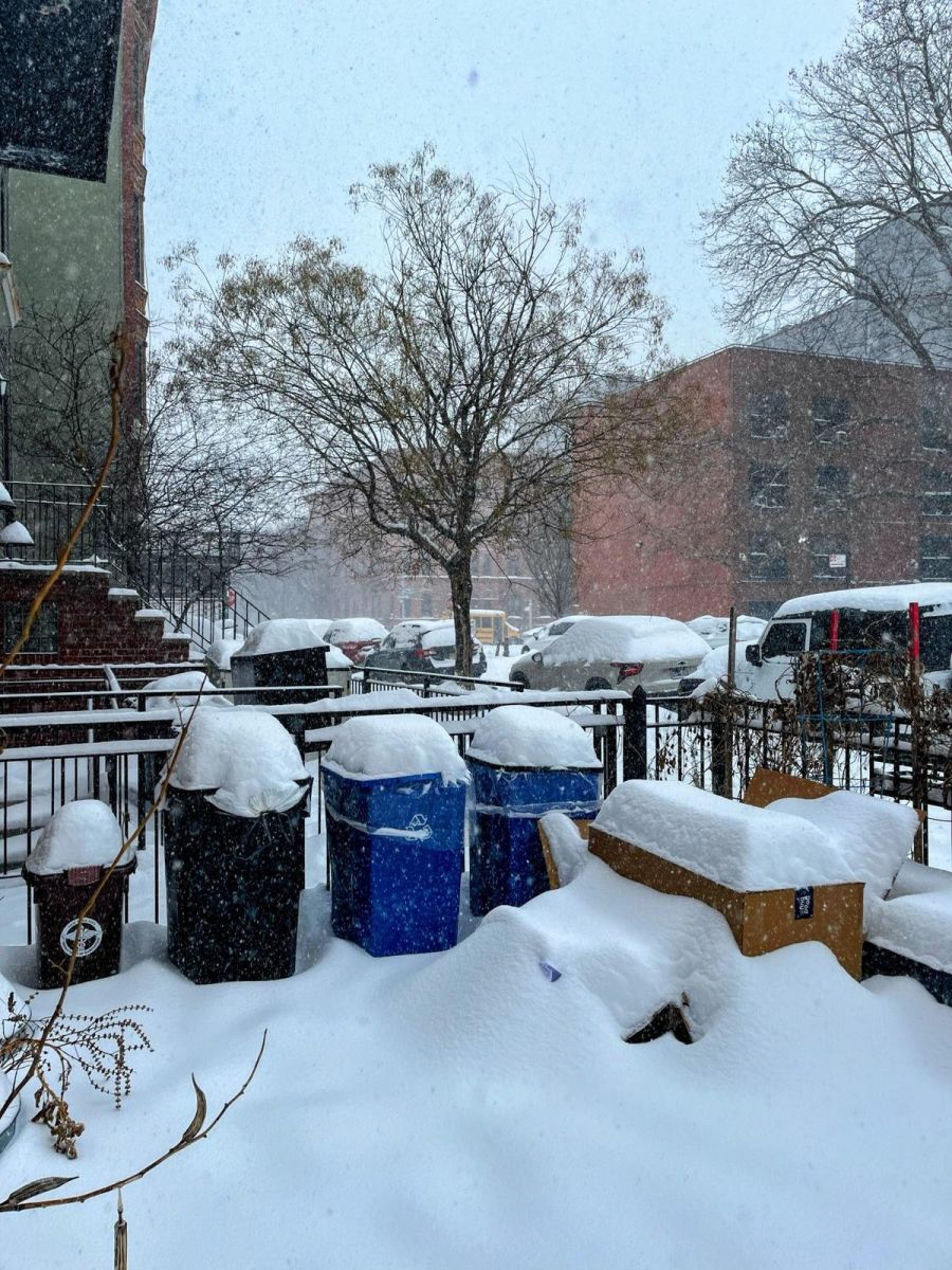 So sieht es im Quartier von Jasmin in Brooklyn aus. (Bild vom Freitagabend)