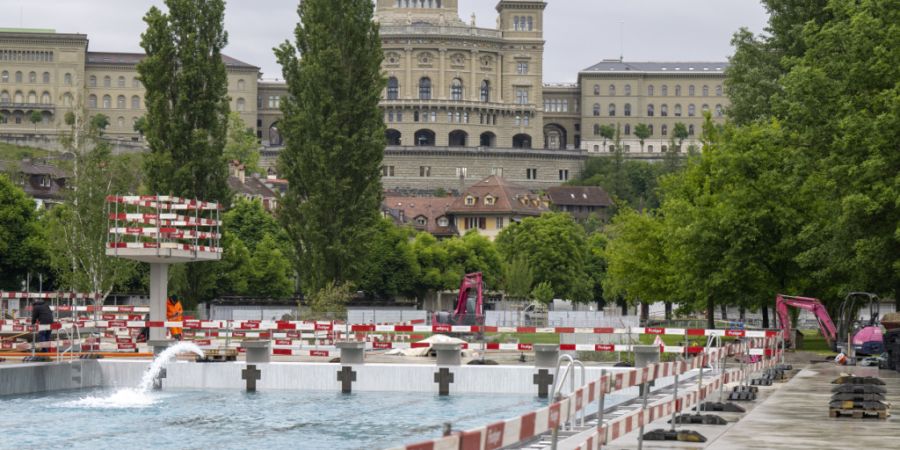 In den Becken des Marzilibads kann ab Mitte Juni wieder geschwommen werden.