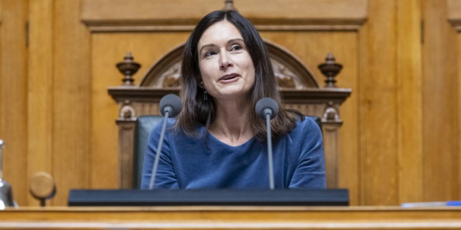 Die Aargauer FDP-Nationalrätin Maja Riniker will für einen Sitz im Aargauer Regierungsrat kandidieren. Riniker war 2024/25 Präsidentin des Nationalrats. (Archivbild)