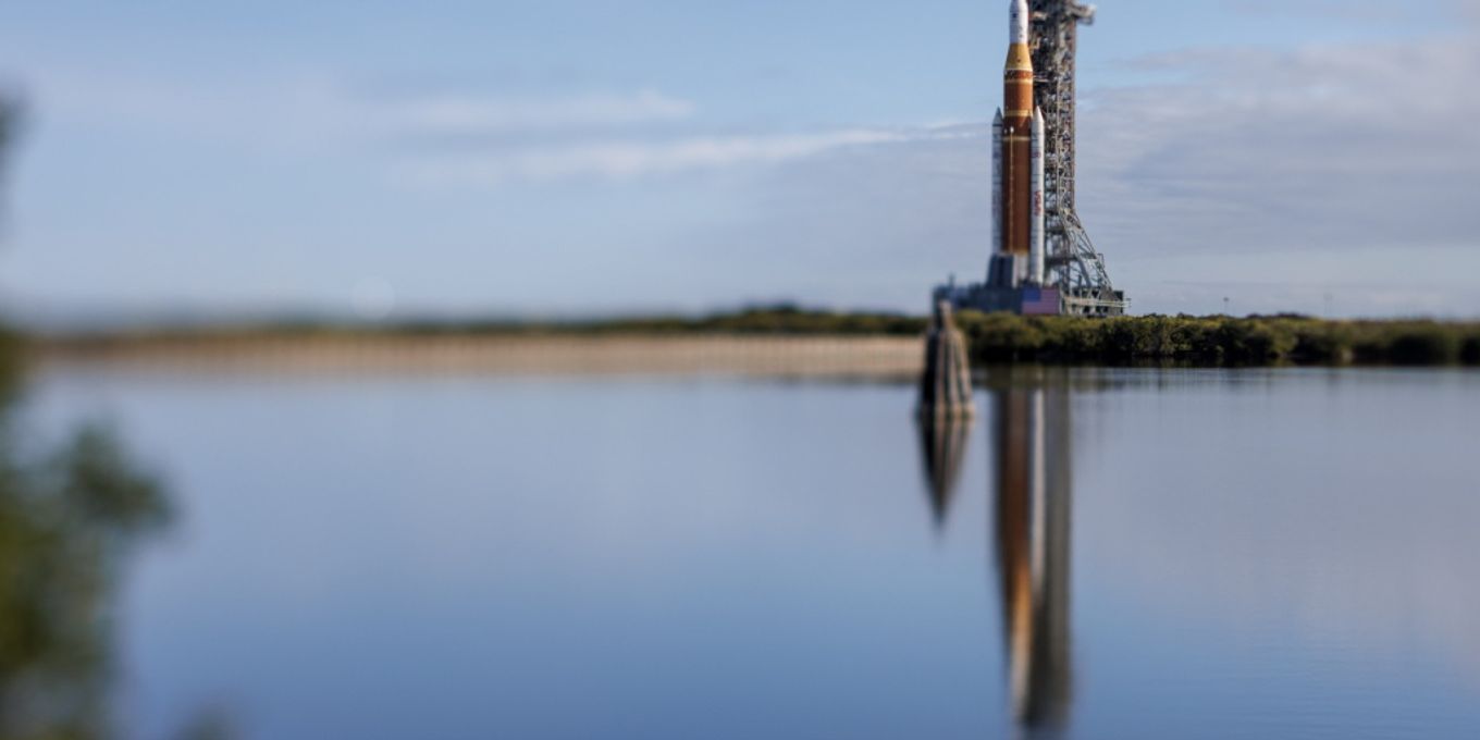 Raketensystem für Mondmission auf Startplatz gerollt | Nau.ch