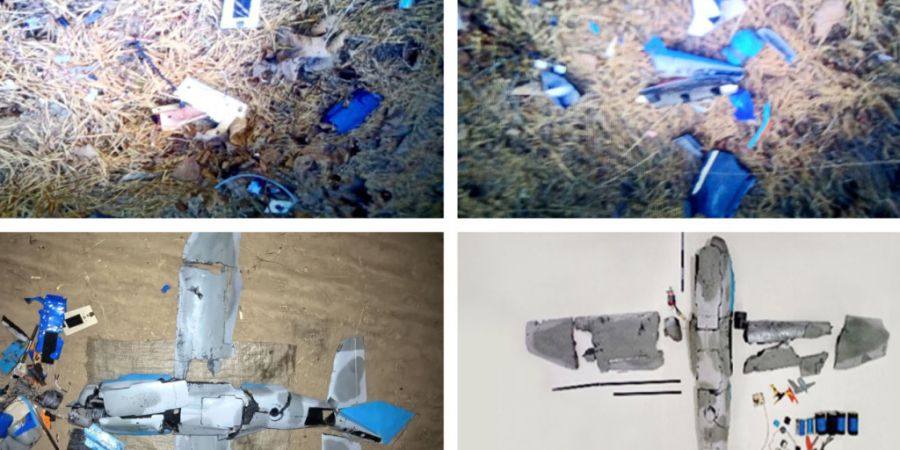 HANDOUT - Die von der staatlichen nordkoreanischen Nachrichtenagentur KCNA am 10.01.2026 zur Verfügung gestellte undatierte Aufnahme zeigt nach Angaben von KCNA die Trümmer einer süd...