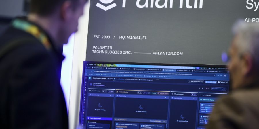 Palantir baute sich über Jahre den Ruf einer Firma auf, die Muster in grossen Datenmengen finden kann. (Archivbild)