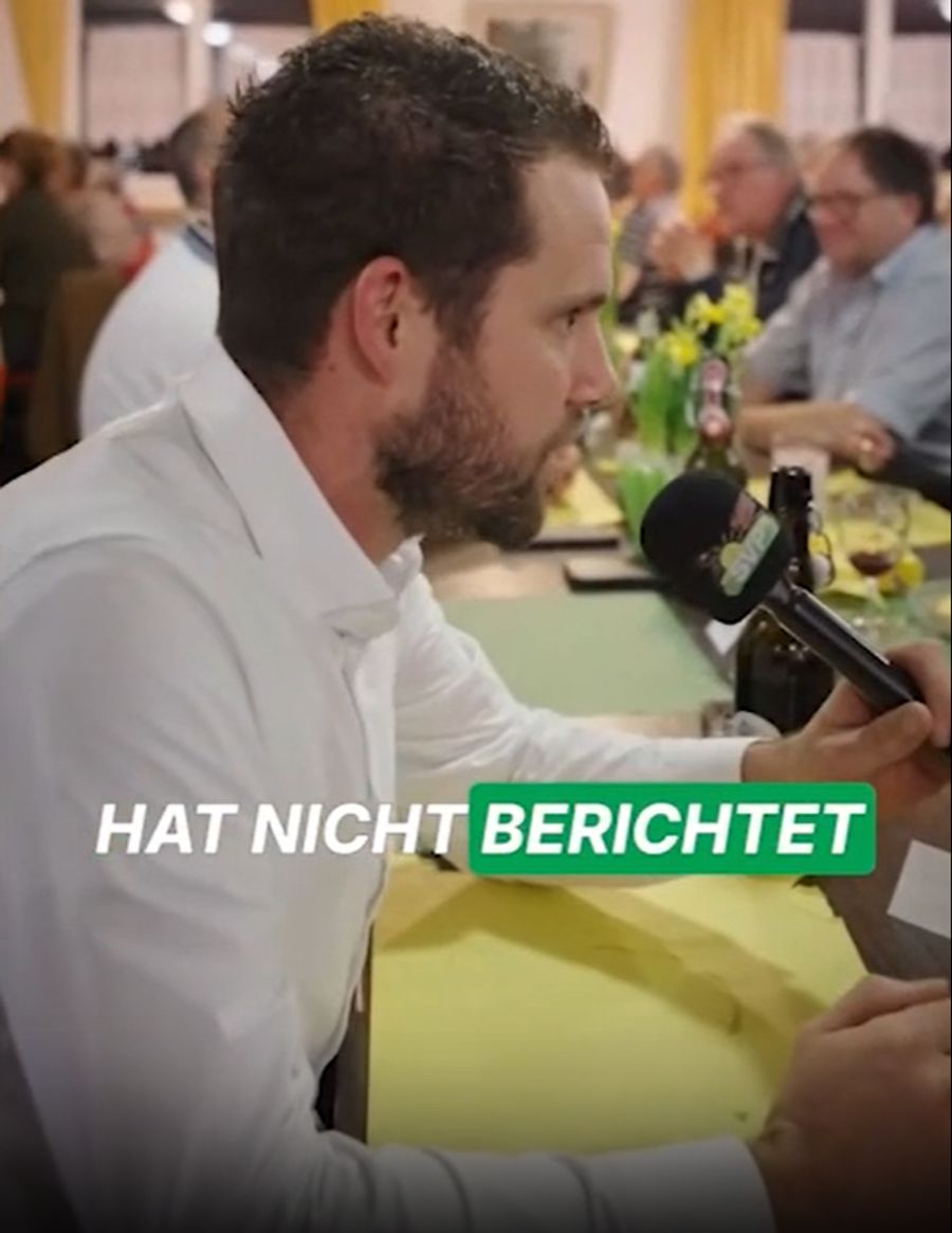 Domenik Ledergerber, Präsident der SVP Zürich, vermisst im «Regionaljournal Zürich Schaffhausen» die Berichterstattung über die diesjährige Albisgüetli-Tagung.