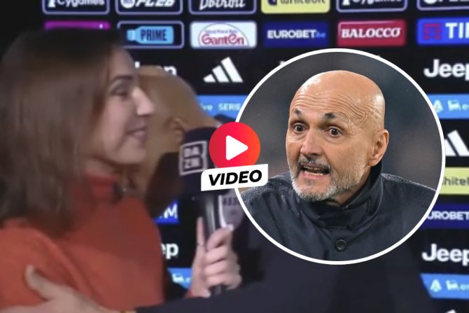 Juventus Luciano Spalletti Kuss