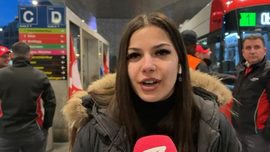 Leyla (18) zeigt Verständnis für den Streik, findet die Folgen aber «ein bisschen blöd für alle».