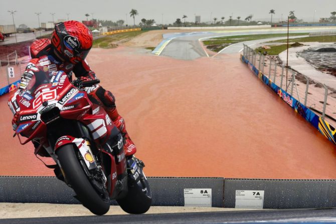 MotoGP Brasilien Comeback Unwetter