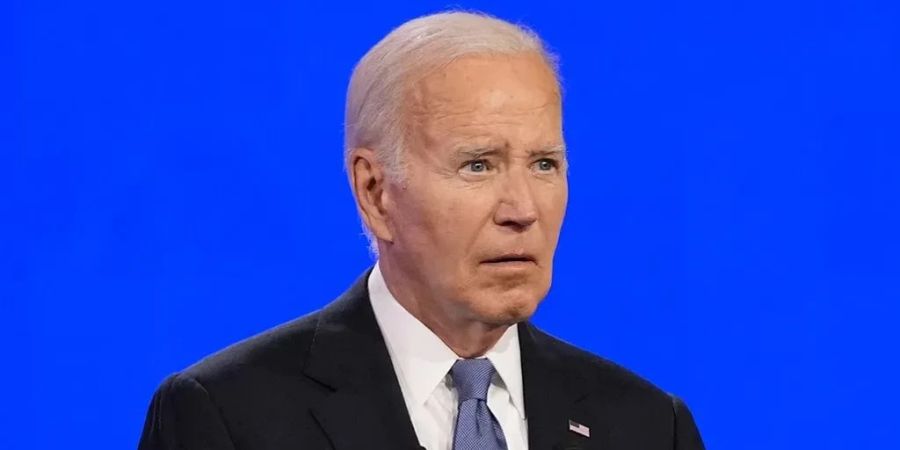 Spätestens seit der Debatte ist Joe Biden schwer angezählt.