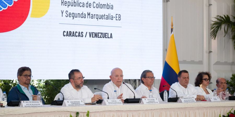 Colombian government and FARC Segunda Marquetalia dissidents begin dialogue in Caracas