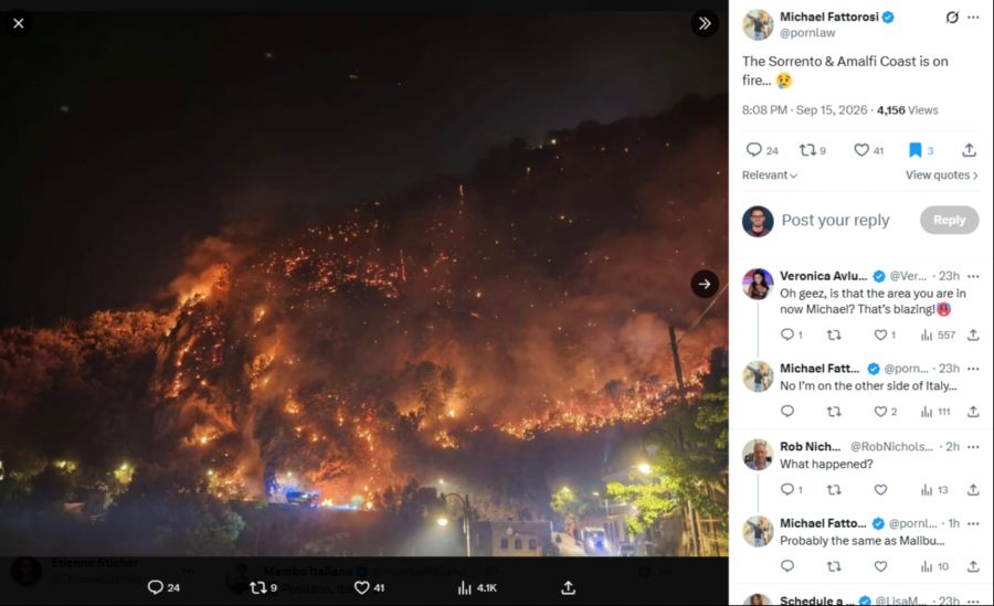 Die Feuerwehr konnte die heftigen Waldbrände mittlerweile unter Kontrolle bringen.