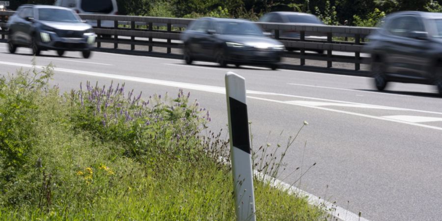 Um den Stau auf der A1 bei Baltenswil zu umfahren, nutzen einige Autofahrer den Rastplatz. (Archivbild)