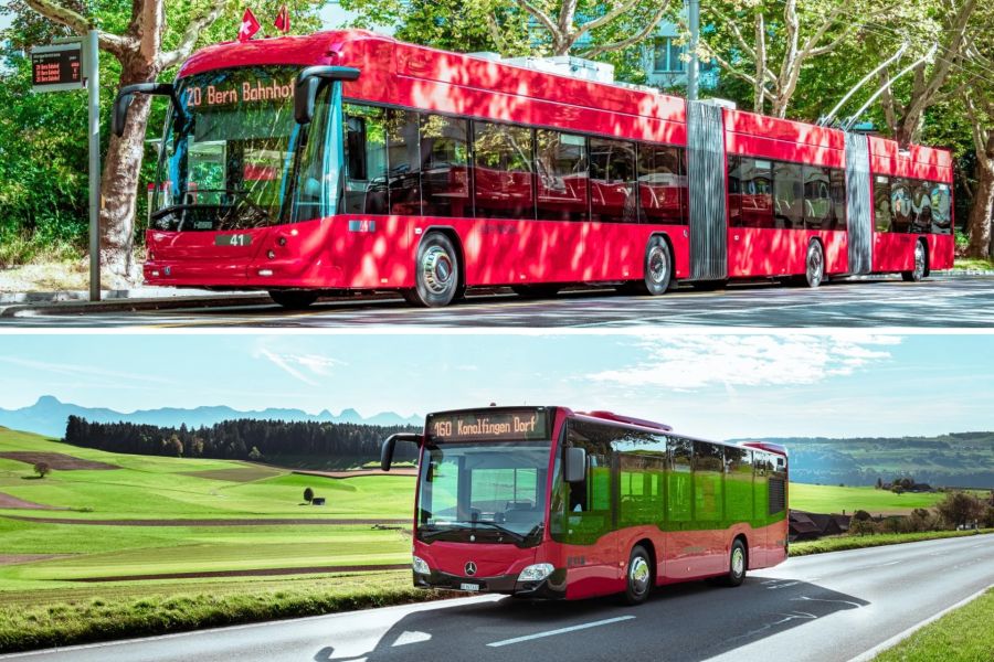 Bernmobil Fahrzeugpark