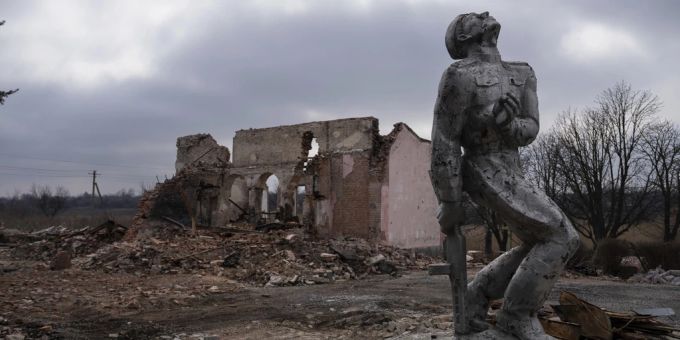 Im Ukraine-Krieg gab es lange Zeit kaum Bewegung an der Front. (Archivbild) Ukraine Krieg