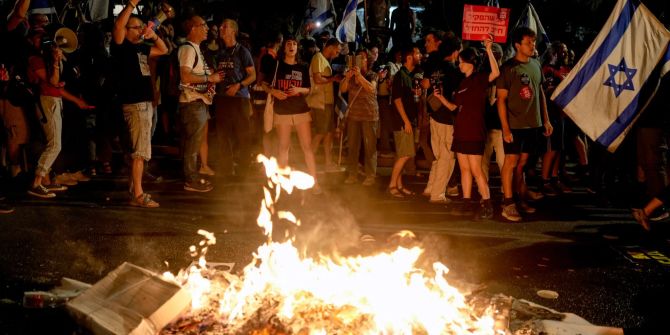 Proteste in Jerusalem