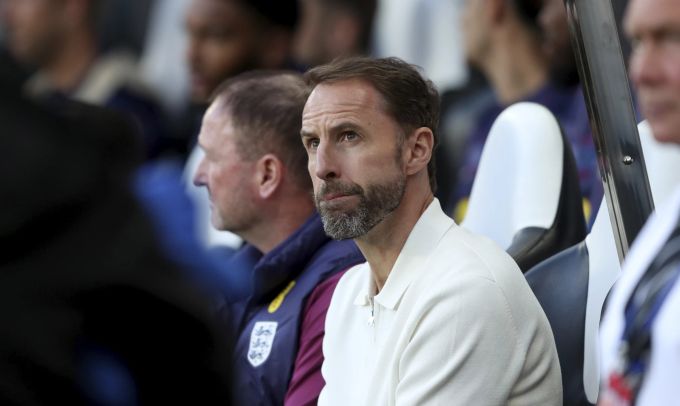 England-Coach Gareth Southgate vor dem Testspiel gegen Bosnien. Gareth Southgate