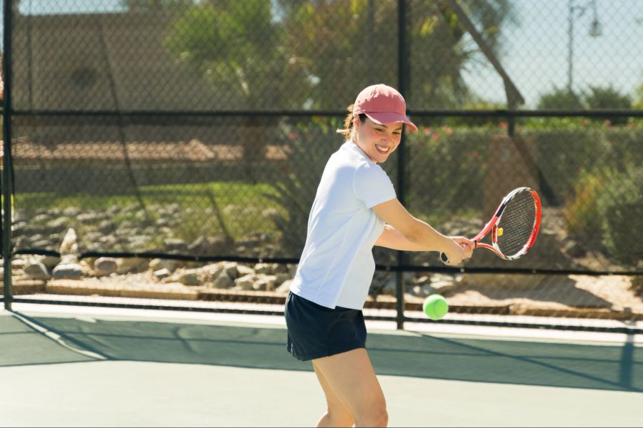 Frau, Tennis