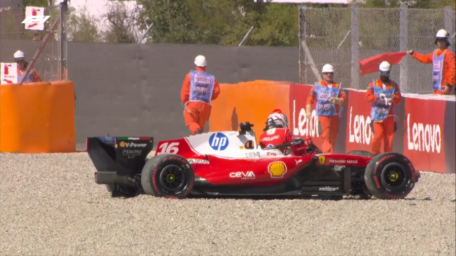 Leclerc Ferrari Formel 1