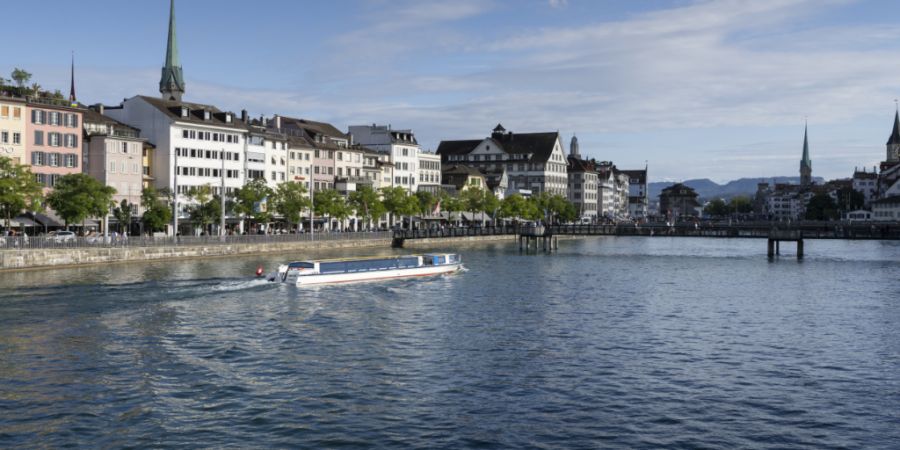 Die Limmatboot-Rundfahrt wurde am Mittwoch eingestellt. Der Wasserpegel ist zu tief. (Archivbild)