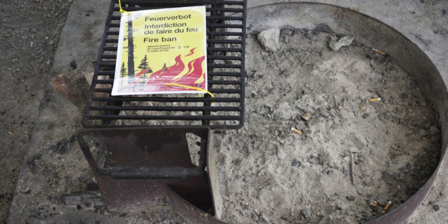 Im Thurgau gilt im Umkreis von 200 Metern zu einem Wald ein absolutes Feuerverbot. (Symbolbild)