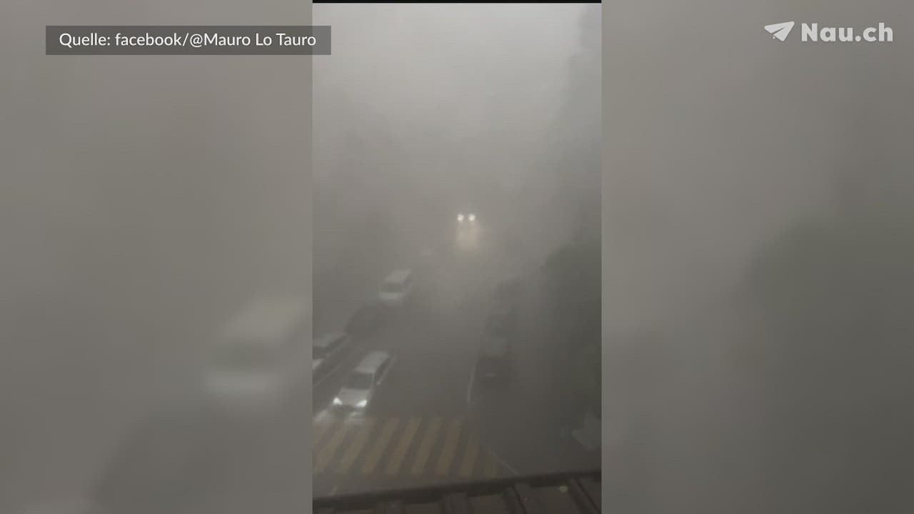 Severe storms move across Switzerland