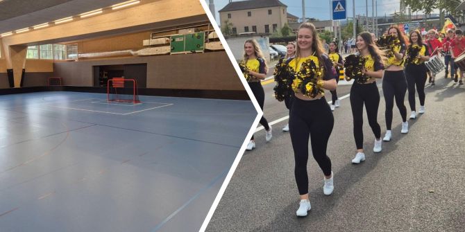 Sporthalle Sulzerallee: Die Trainingshalle bietet Platz für Schul-, Breiten- und Leistungssport.