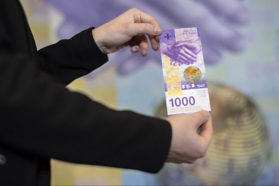Die 1000-Franken-Note ist gültig, im Gastroalltag aber nicht immer praktisch.