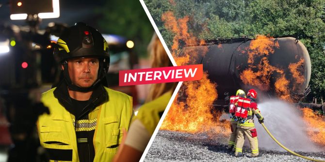 Während des Grossbrandes in Hilfikon war Andreas Köchli, Kommandant der Feuerwehr Rietenberg, über 24 Stunden im Einsatz.  Christoph Rothlin
