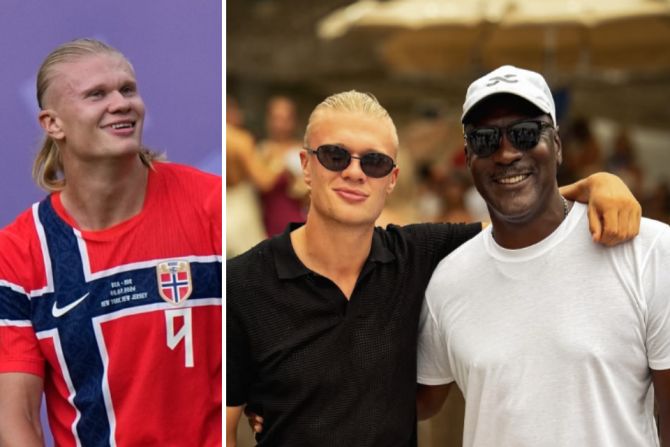Erling Haaland Michael Jordan