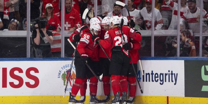 Schweiz Finnland Eishockey-WM