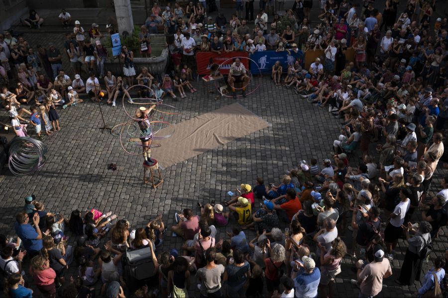 Das Festival Buskers Bern fand Anfang August zum 23. Mal statt.