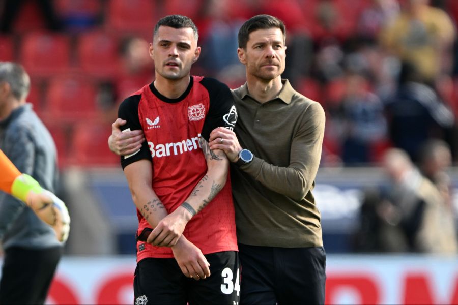 Granit Xhaka Xabi Alonso