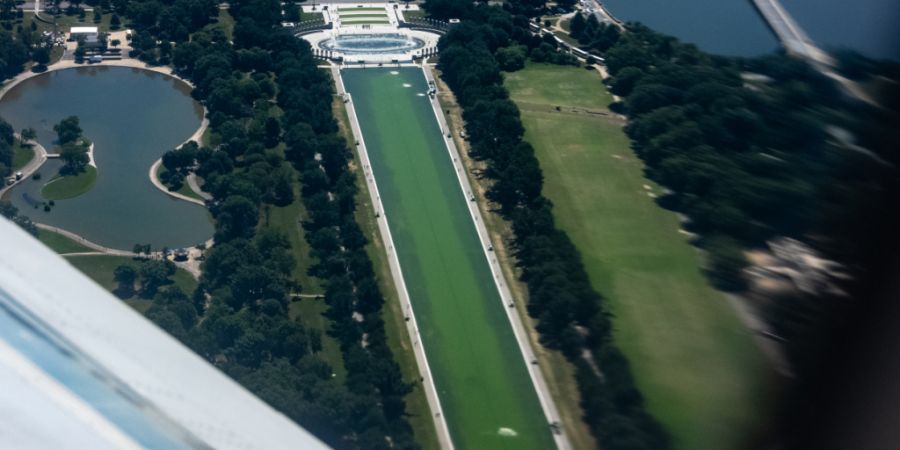 «Lincoln Memorial Reflecting Pool» in Washington. Foto: Alex Brandon/AP/dpa/Archivbild