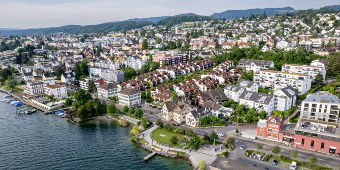 Gemeinde Thalwil Vogelperspektive BZO