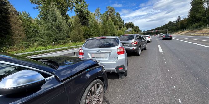Auffahrkollision A1