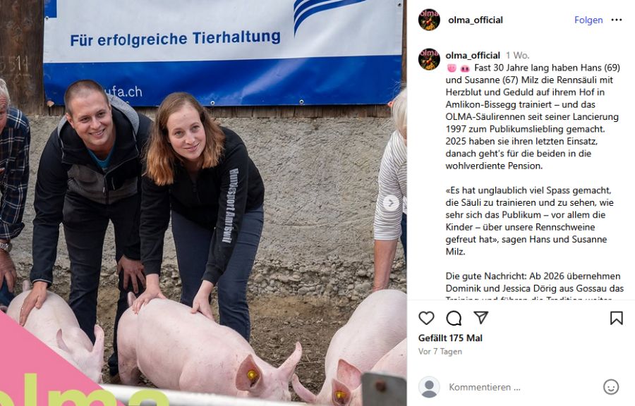 Olma Säulirennen neue Trainer