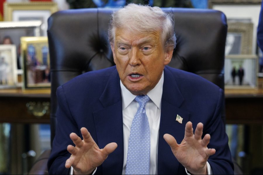 Die US-Zölle auf Schweizer Waren werden von Donald Trump auf 15 Prozent gesenkt.